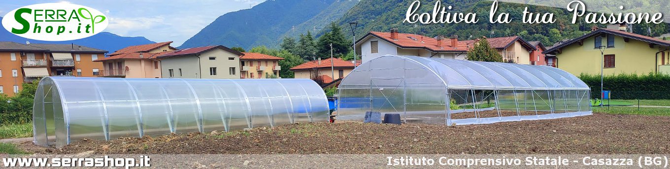 serrashop serre tunnel policarbonato orto giardino copertura vivaio madelux da clienti 